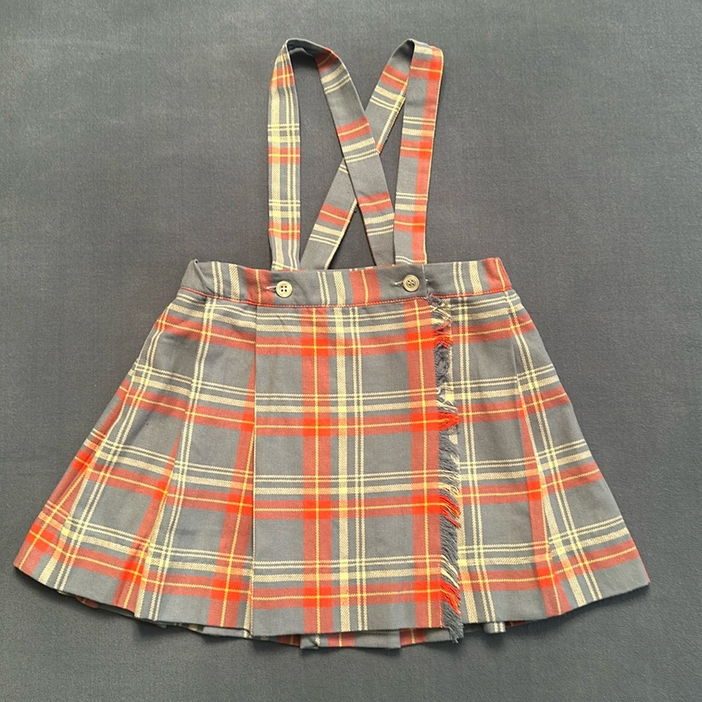 Bella bliss Highlands jumper in plaid size 4